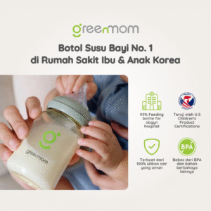 Alternative view of Greenmom Specialty Feeding Bottle 140ml / Botol Bibir Sumbing