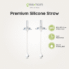 Greenmom Premium Silicone Straw