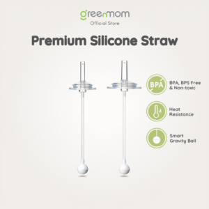 Greenmom Premium Silicone Straw